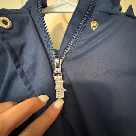 Children's Cozy Navy Puffer Coat - Picture 5 of 6